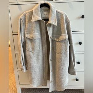 Wilfred Free Merino Wool Shacket, Medium